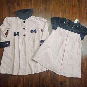 VINTAGE LITTLE BITTY 2 PIECE GIRLS‎ DRESS 24 MONTHS
